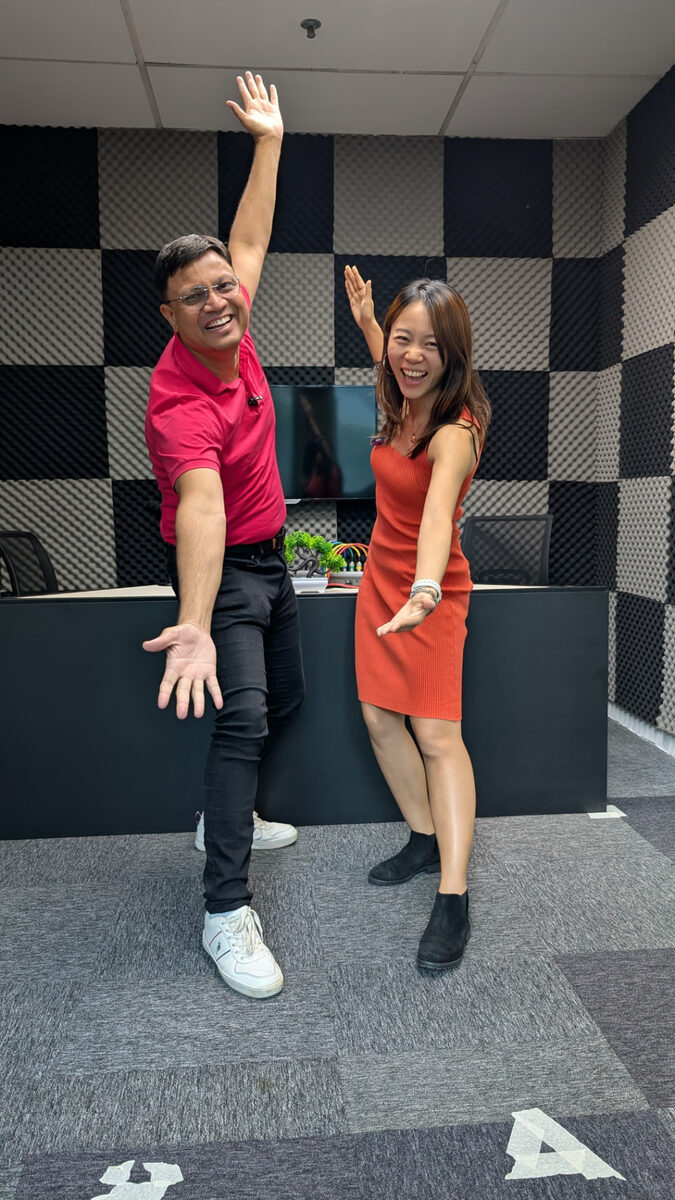 Behind the scenes of the Let's Talk Clarity podcast 6